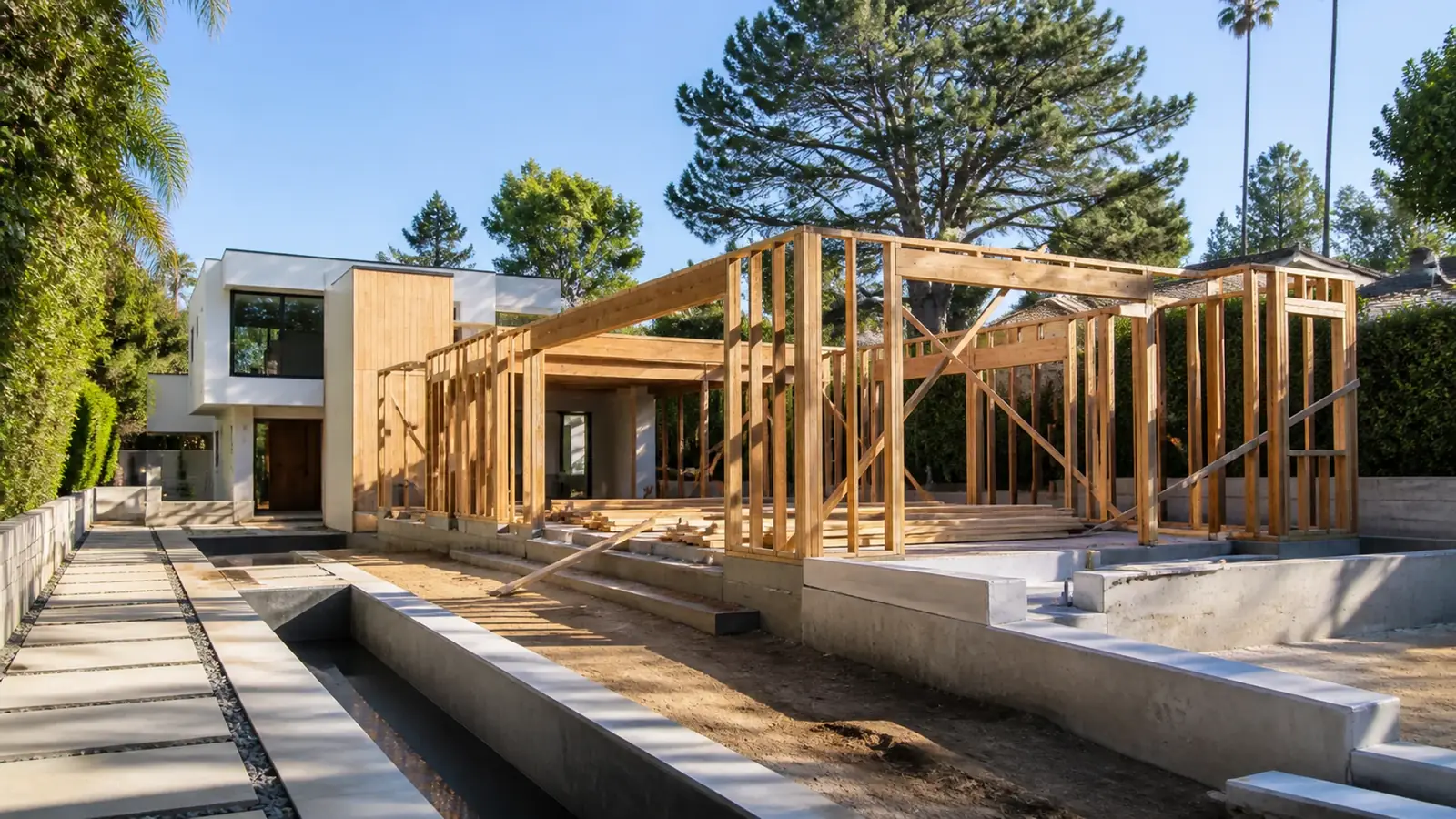 Demolition & Rebuild project in Brentwood