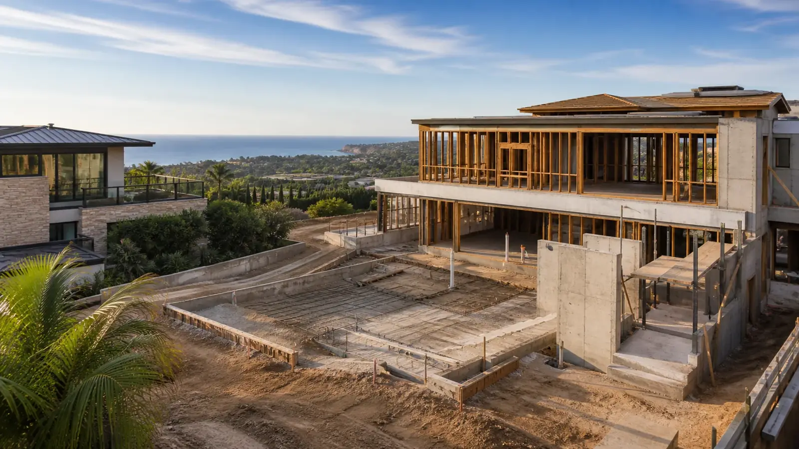 Demolition & Rebuild project in Newport Coast