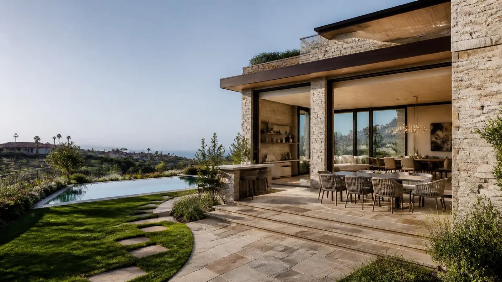 General contractor coordinating trades on a multi-room remodel of a large Newport Coast home